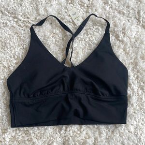 Aerie -  black sports bra - medium - never worn